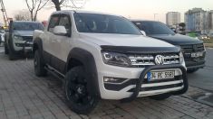 Volkswagen Amarok Ön Koruma Bullbar Krom ve Siyah