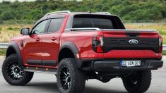 Yeni Ford Ranger T9 Bagaj Kapağı Kaplaması Abs Plastik